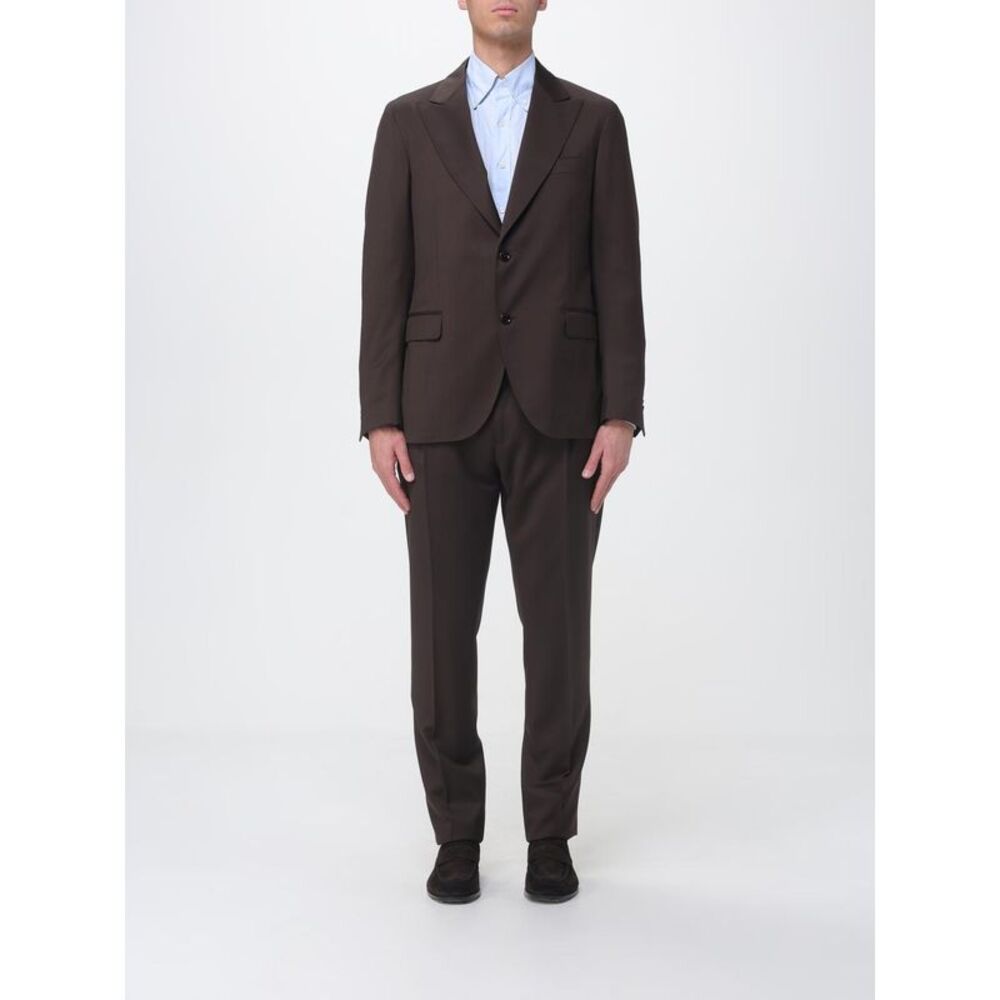 Lardini Suit Men Brown